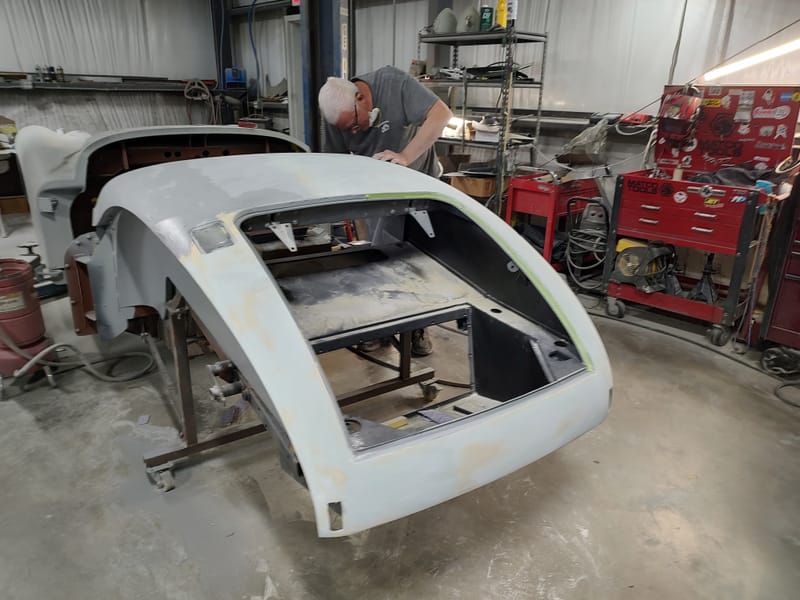 1955 Jaguar XK140 Body Components