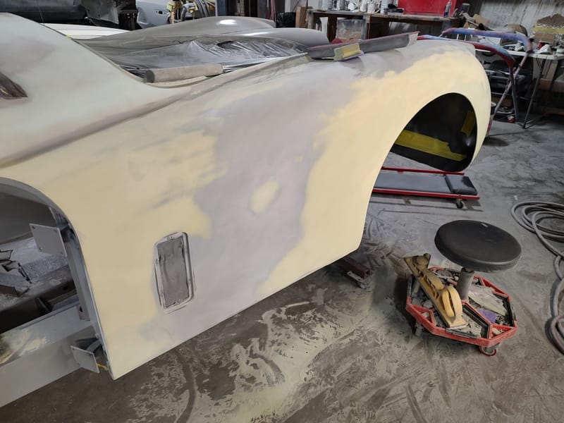 1955 Jaguar XK140 Body Components