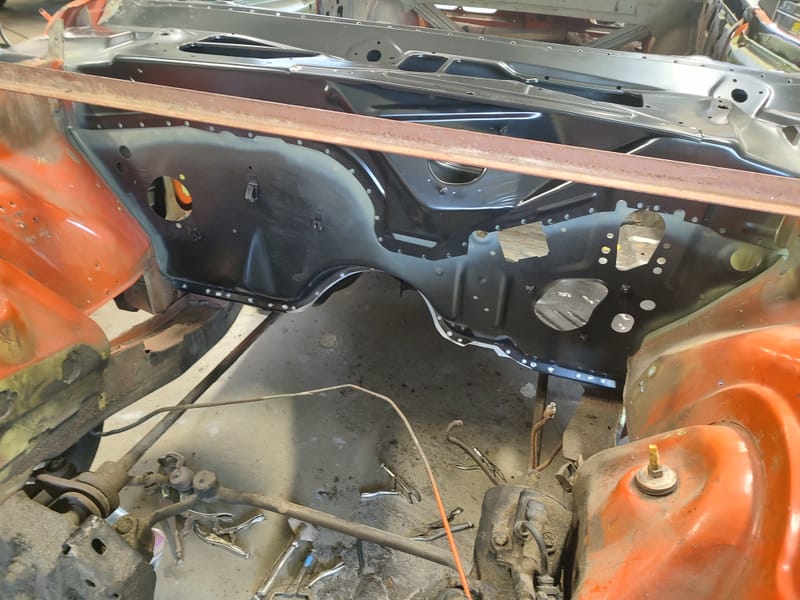 73 Challenger Body Work