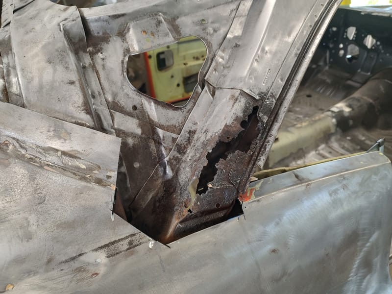 73 Challenger Body Work