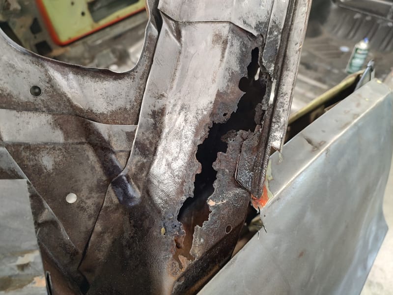 73 Challenger Body Work