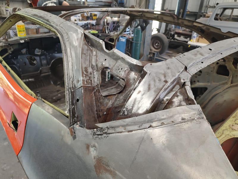 73 Challenger Body Work