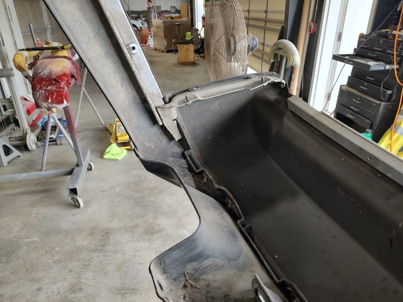 73 Challenger Body Work