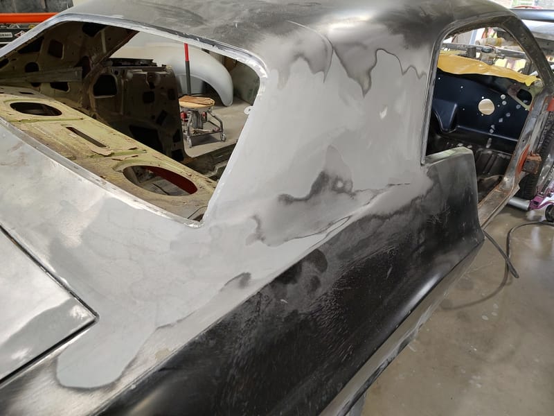 73 Challenger Body Work