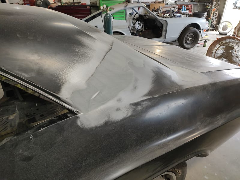 73 Challenger Body Work