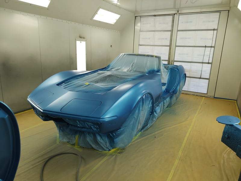 70 Corvette Restomod Paint & Primer