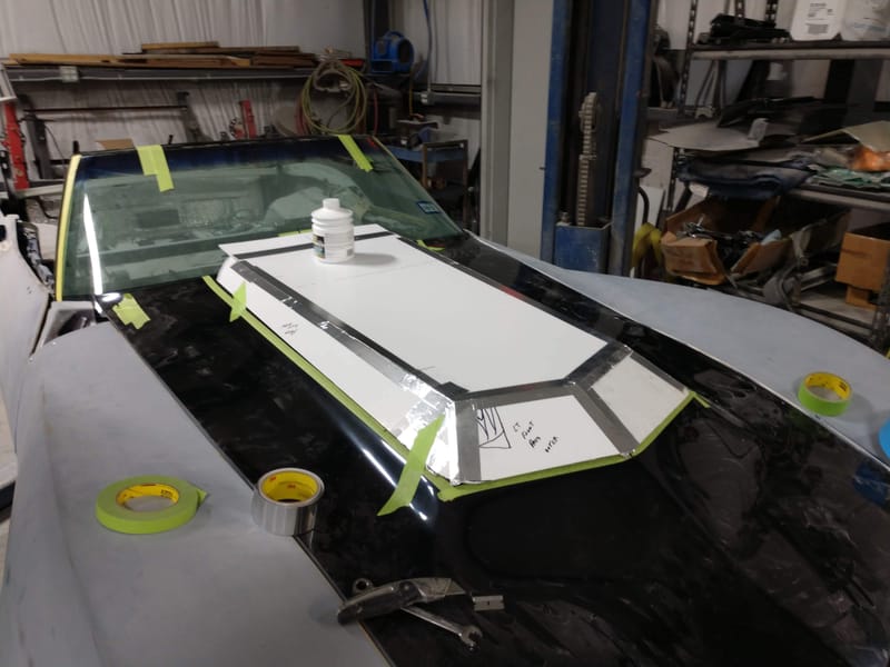 70 Corvette Restomod Hood