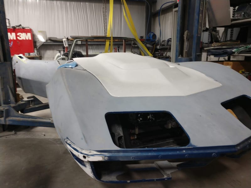 70 Corvette Restomod Hood