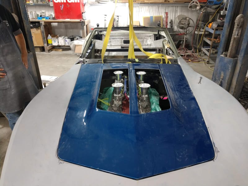 70 Corvette Restomod Hood