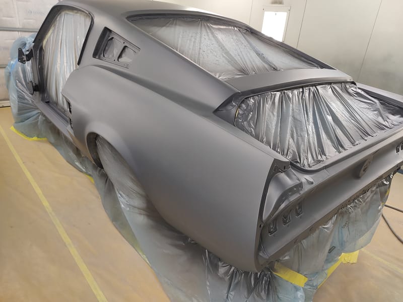 1967 Ford Mustang Fastback- In the Booth