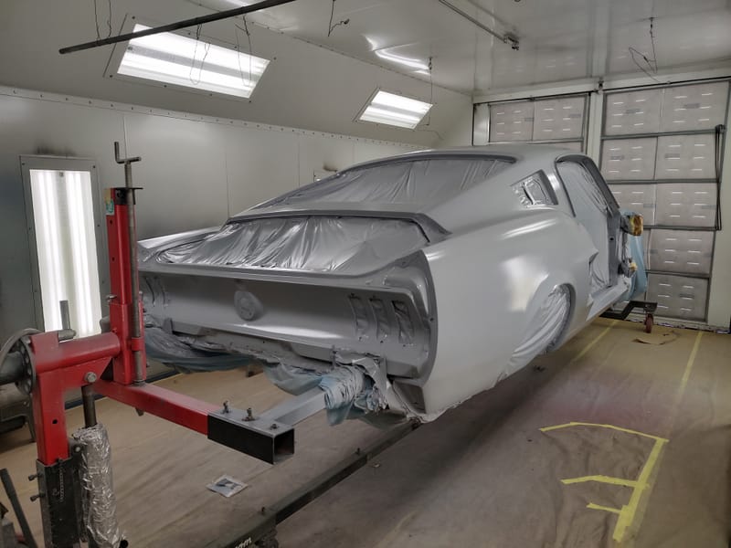 1967 Ford Mustang Fastback- In the Booth