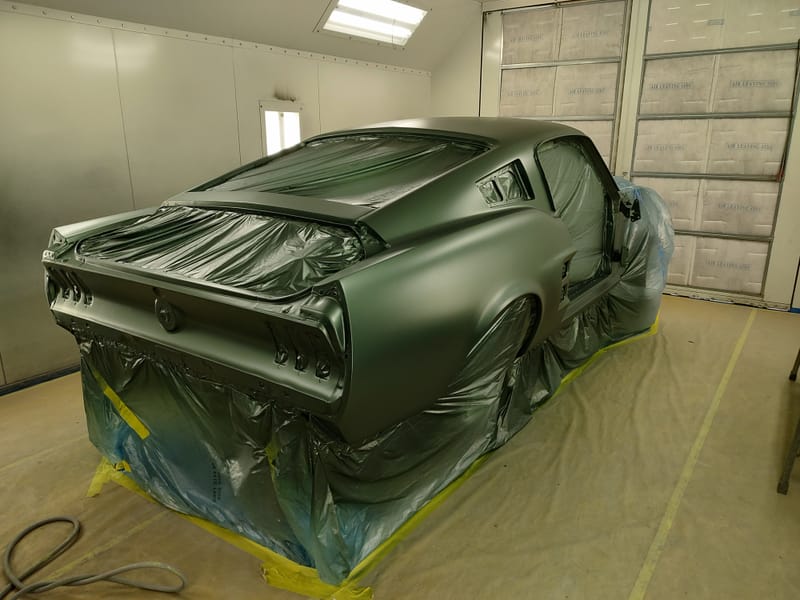 1967 Ford Mustang Fastback- In the Booth