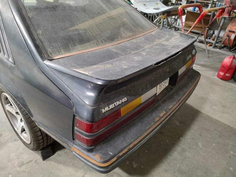 84 Mustang- In the Rough