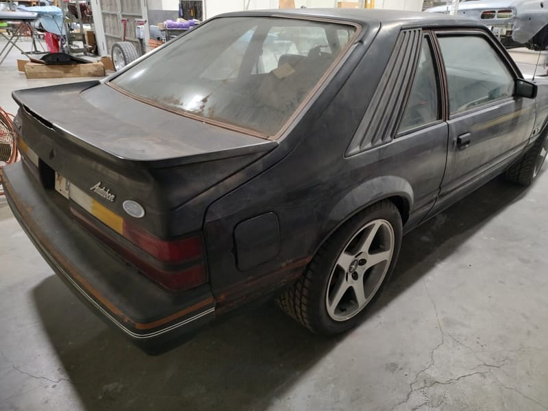 84 Mustang- In the Rough