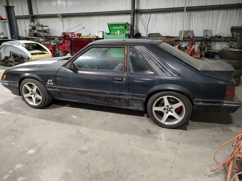 84 Mustang- In the Rough