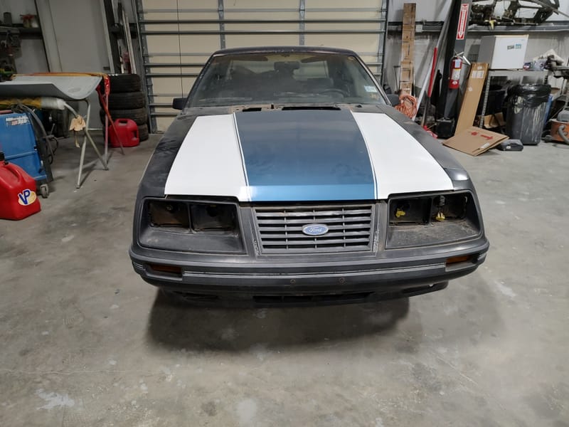 84 Mustang- In the Rough