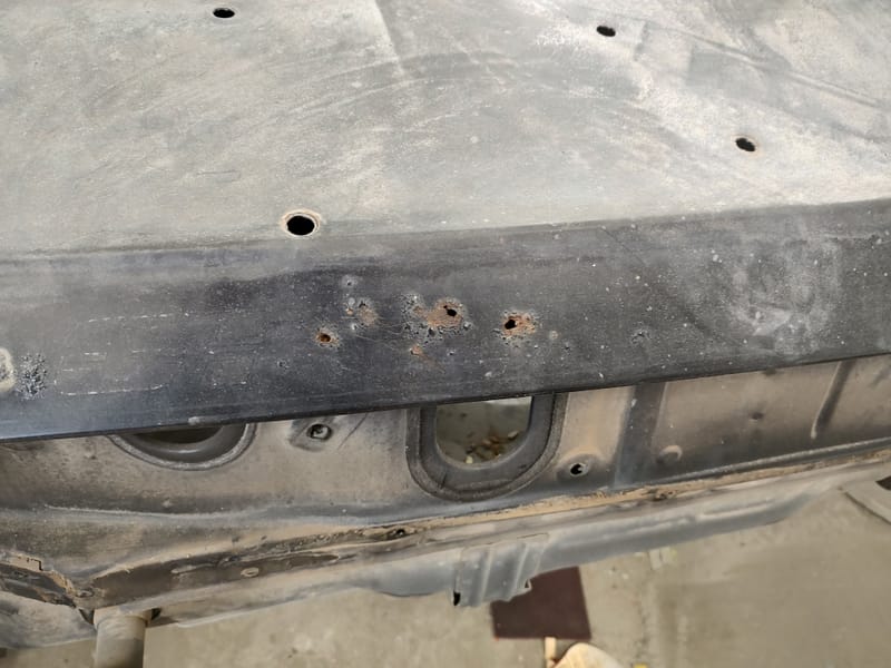 84 Mustang- Body Work and Tear down