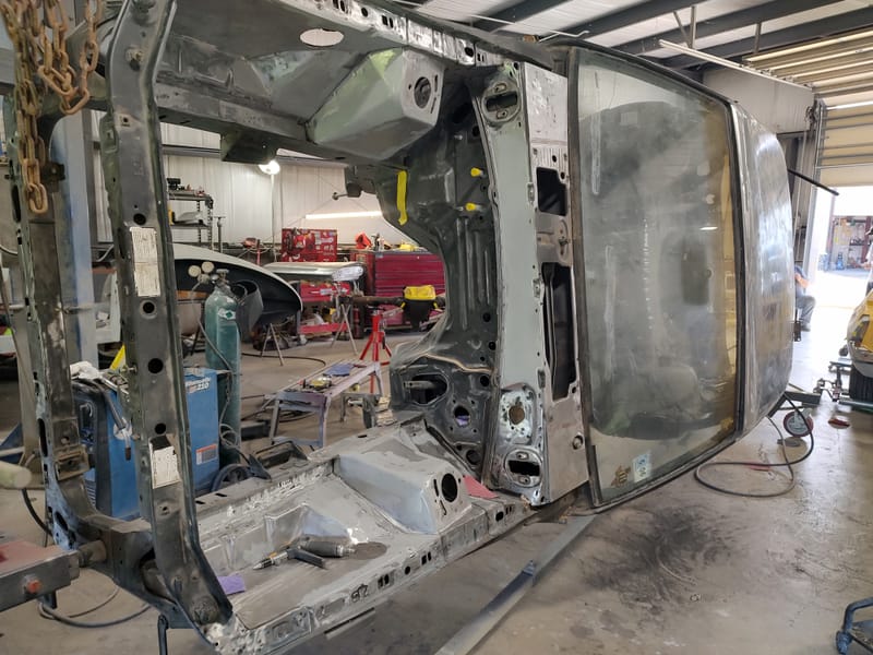 84 Mustang- Body Work and Tear down