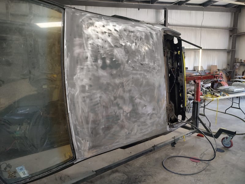 84 Mustang- Body Work and Tear down