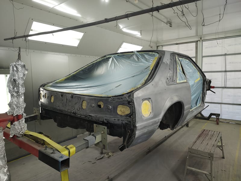 84 Mustang- In the Booth