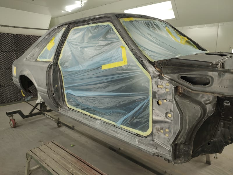 84 Mustang- In the Booth