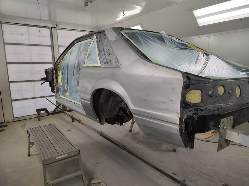 84 Mustang- In the Booth