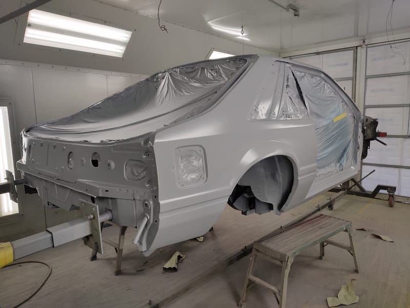 84 Mustang- In the Booth