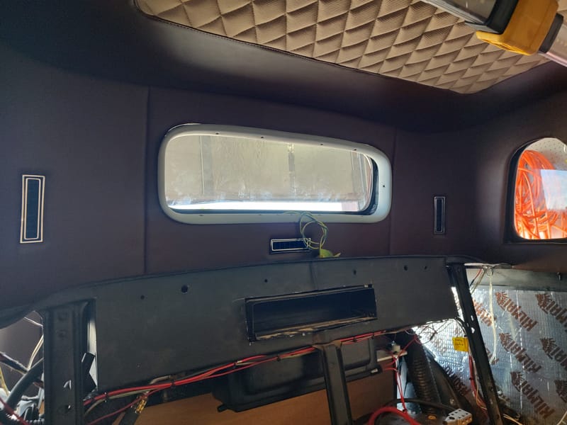 34 Dodge Coupe- New Interior & Woodgrain Painted Window Surround