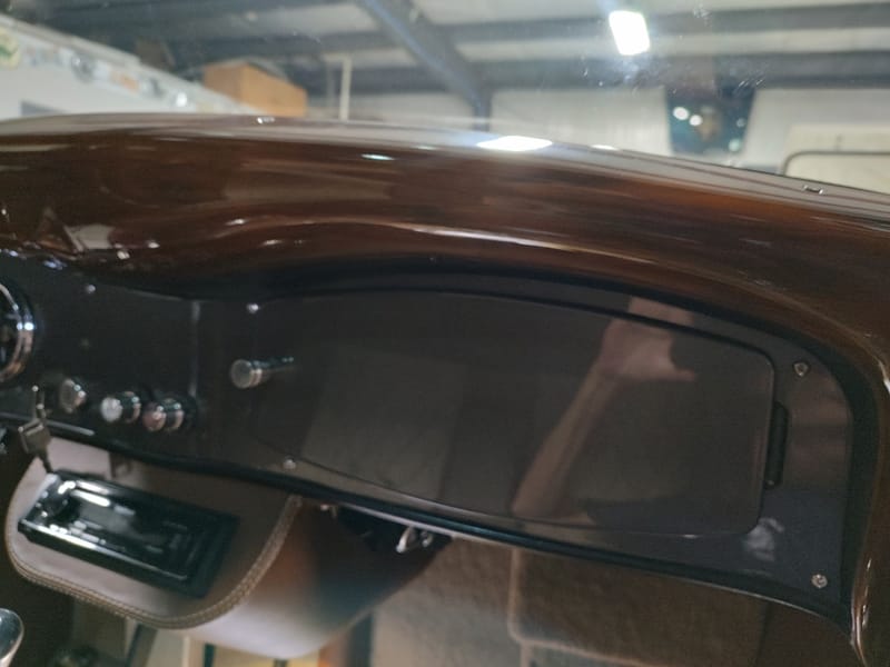 34 Dodge Coupe- New Interior & Woodgrain Painted Window Surround