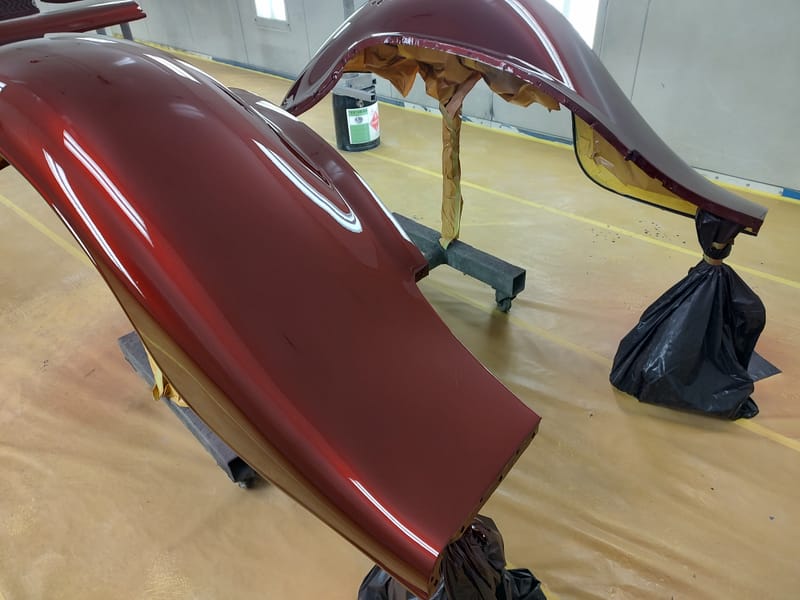 1934 Dodge Coupe- Primer & Paint