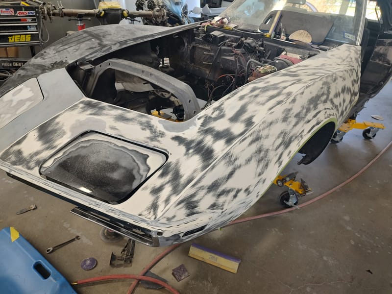69 Corvette- Body Work