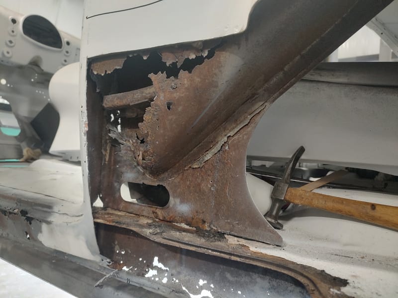 50 Olds 88- In the Rough & Body Work