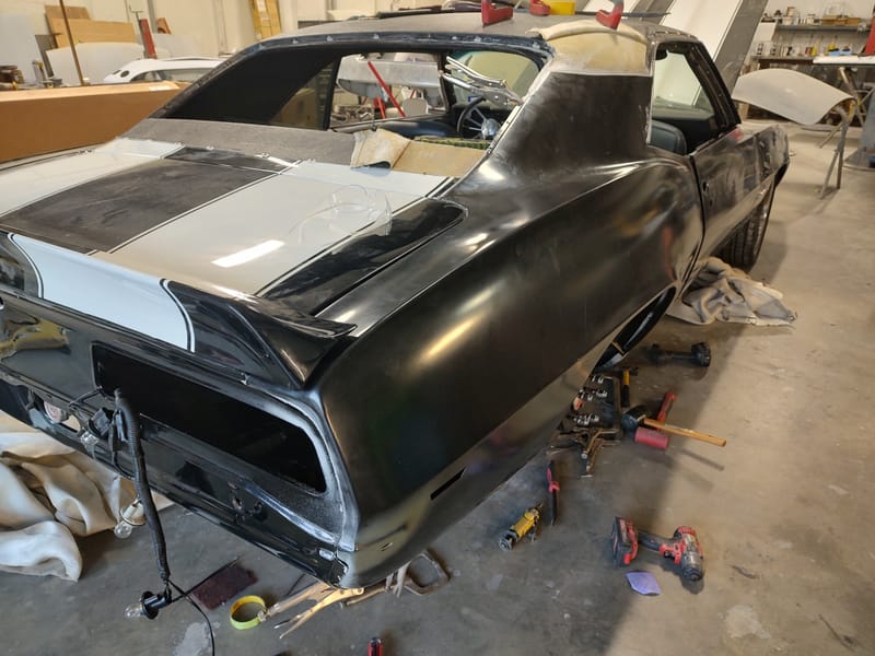 69 Z28 Camaro- Body Work
