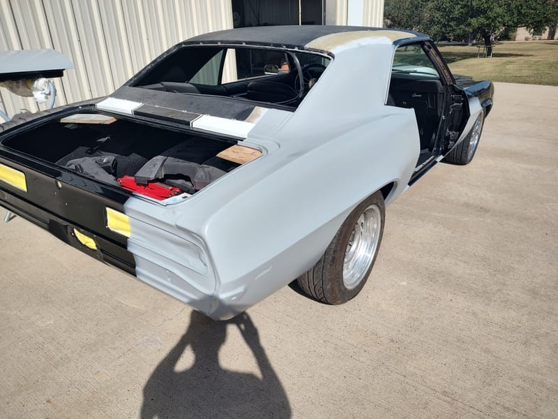 69 Z28 Camaro- In the Booth