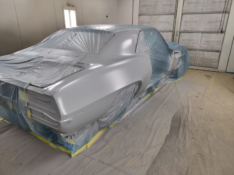 69 Z28 Camaro- In the Booth