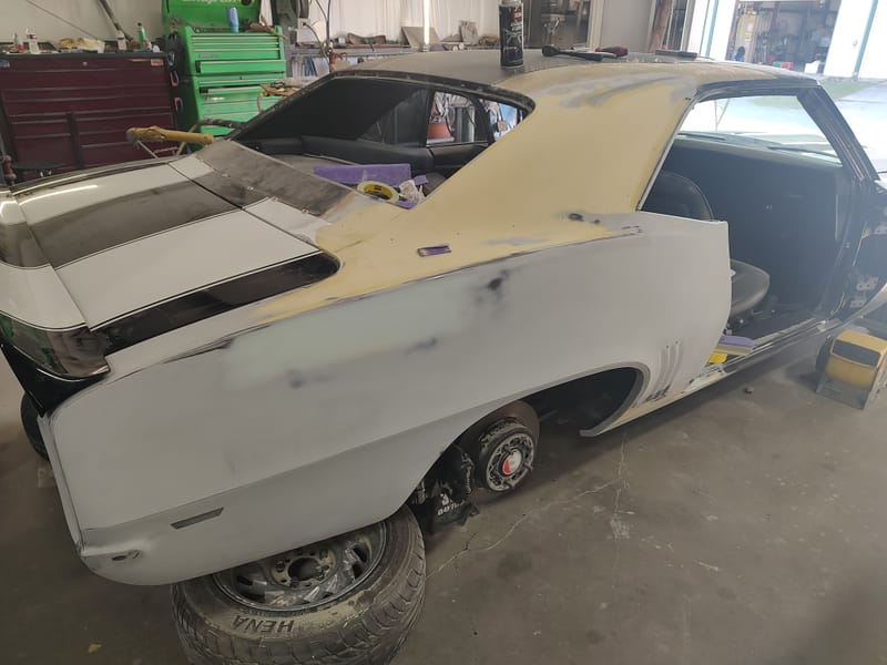 69 Z28 Camaro- Body Work