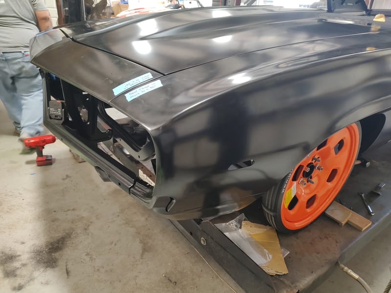 Custom 69 Camaro Beginning Stages