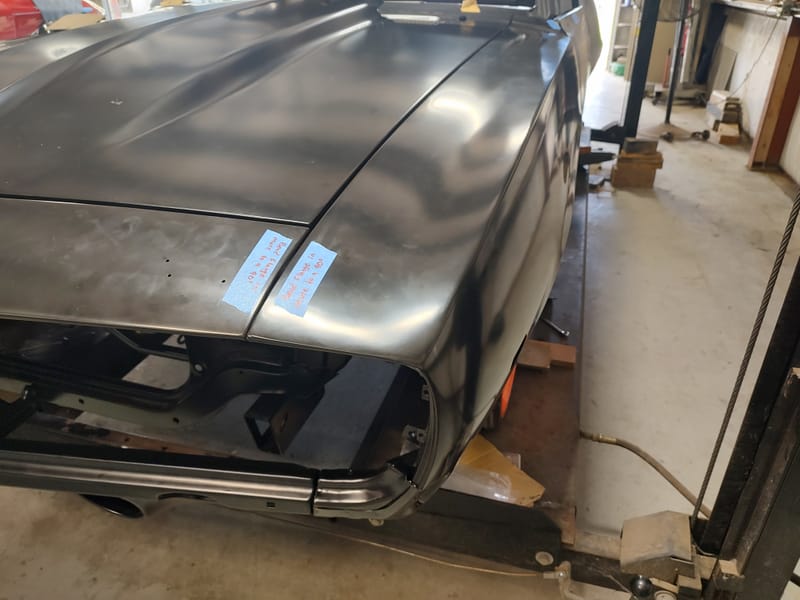 Custom 69 Camaro Beginning Stages