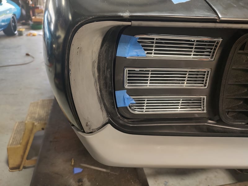 Custom 69 Camaro Beginning Stages