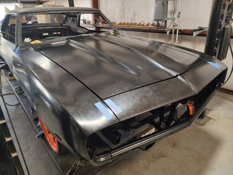 Custom 69 Camaro Front Fit