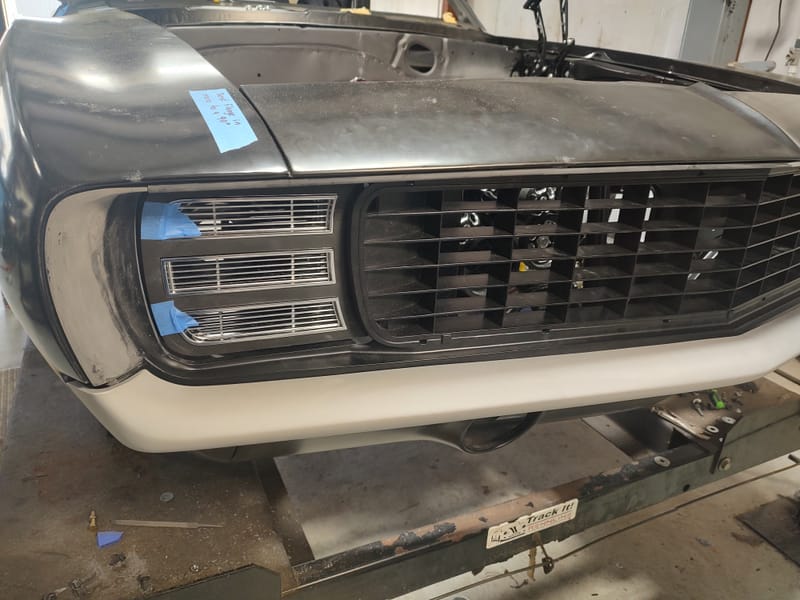Custom 69 Camaro Front Fit
