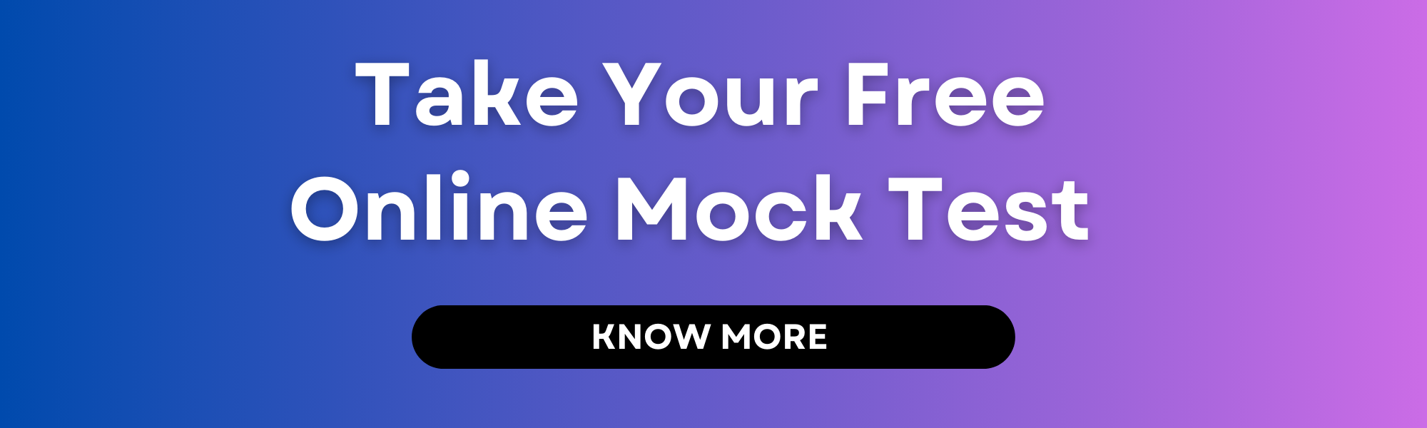 ONLINE MOCK TEST