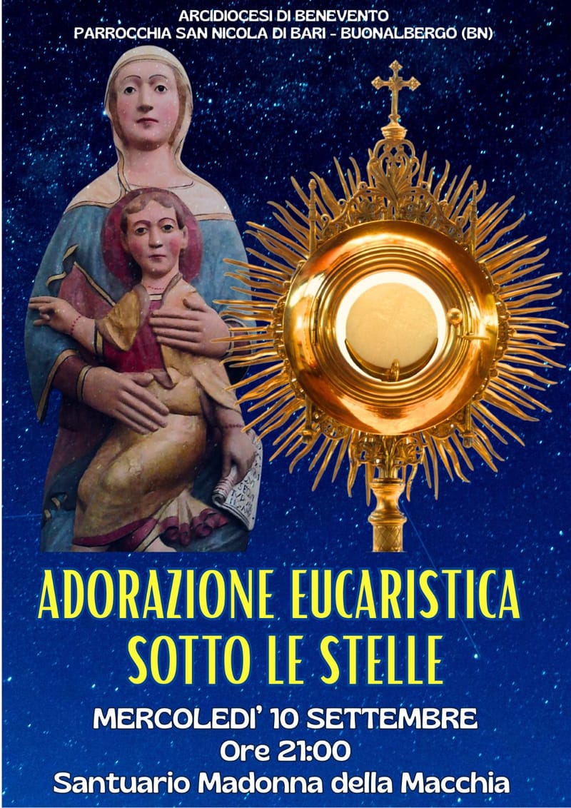 Adorazione Eucaristica sottole stelle