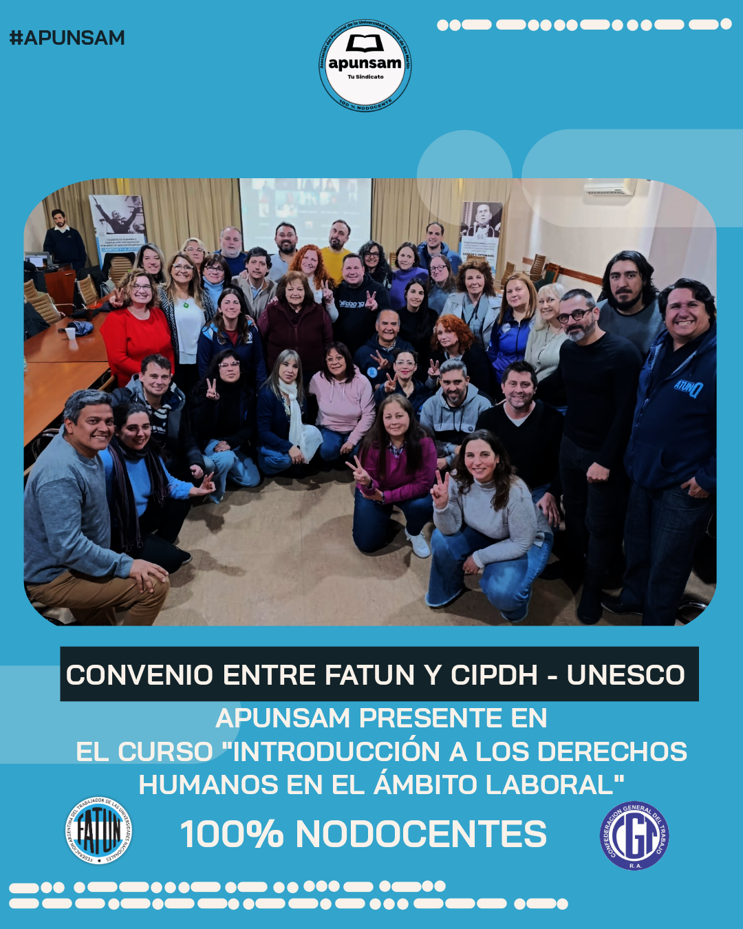 CURSO DE "INTRODUCCIÓN A LOS DERECHOS HUMANOS EN EL ÁMBITO LABORAL"