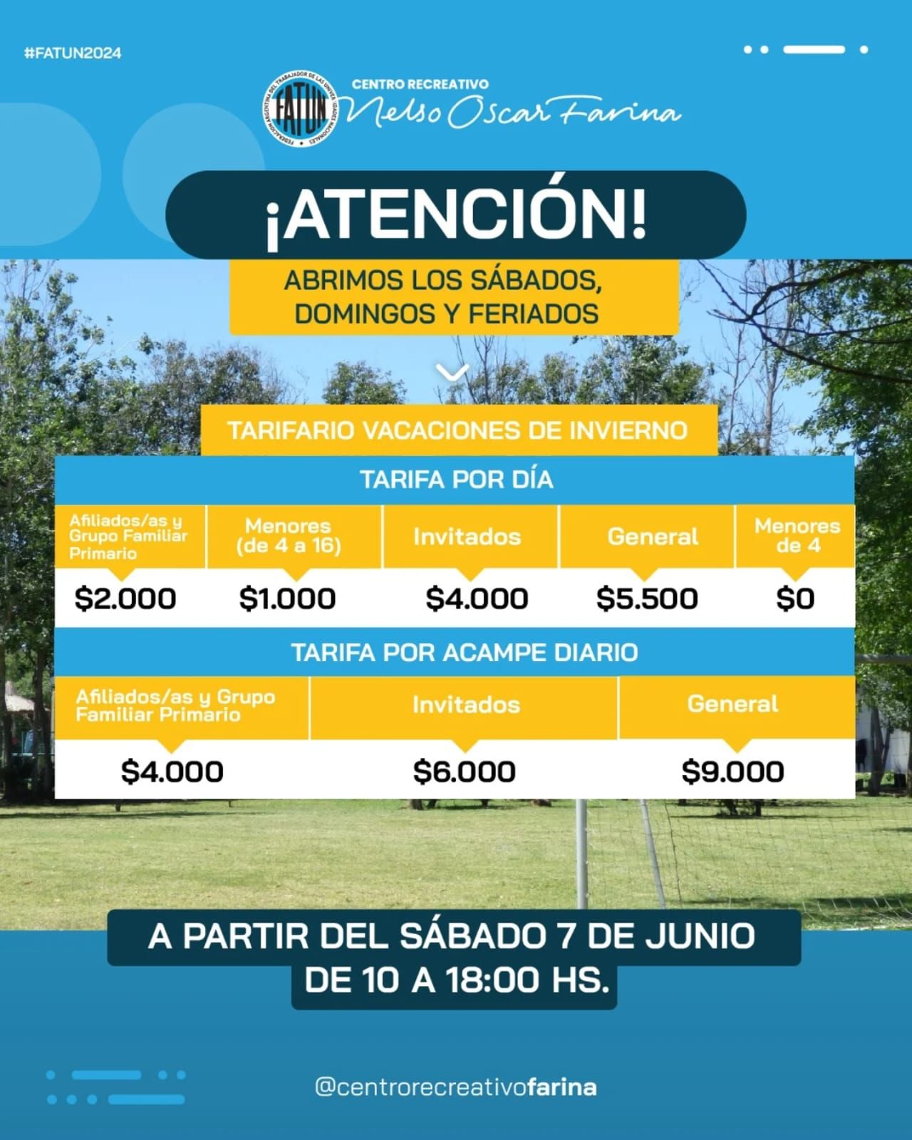 CENTRO RECREATIVO "NELSO OSCAR FARINA"