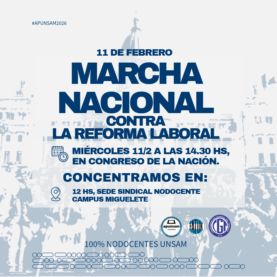MARCHA NACIONAL CONTRA LA REFORMA LABORAL