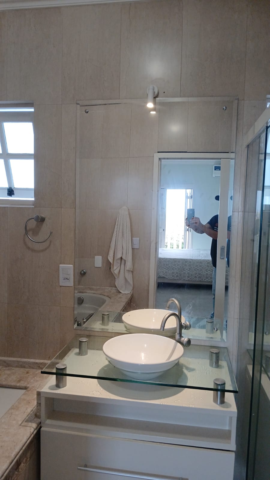 Painéis de Espelhos com Bisotê em Balneário e Itapema - Meia Praia