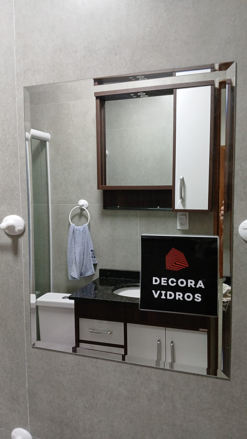 Painéis de Espelhos com Bisotê em Florianópolis 