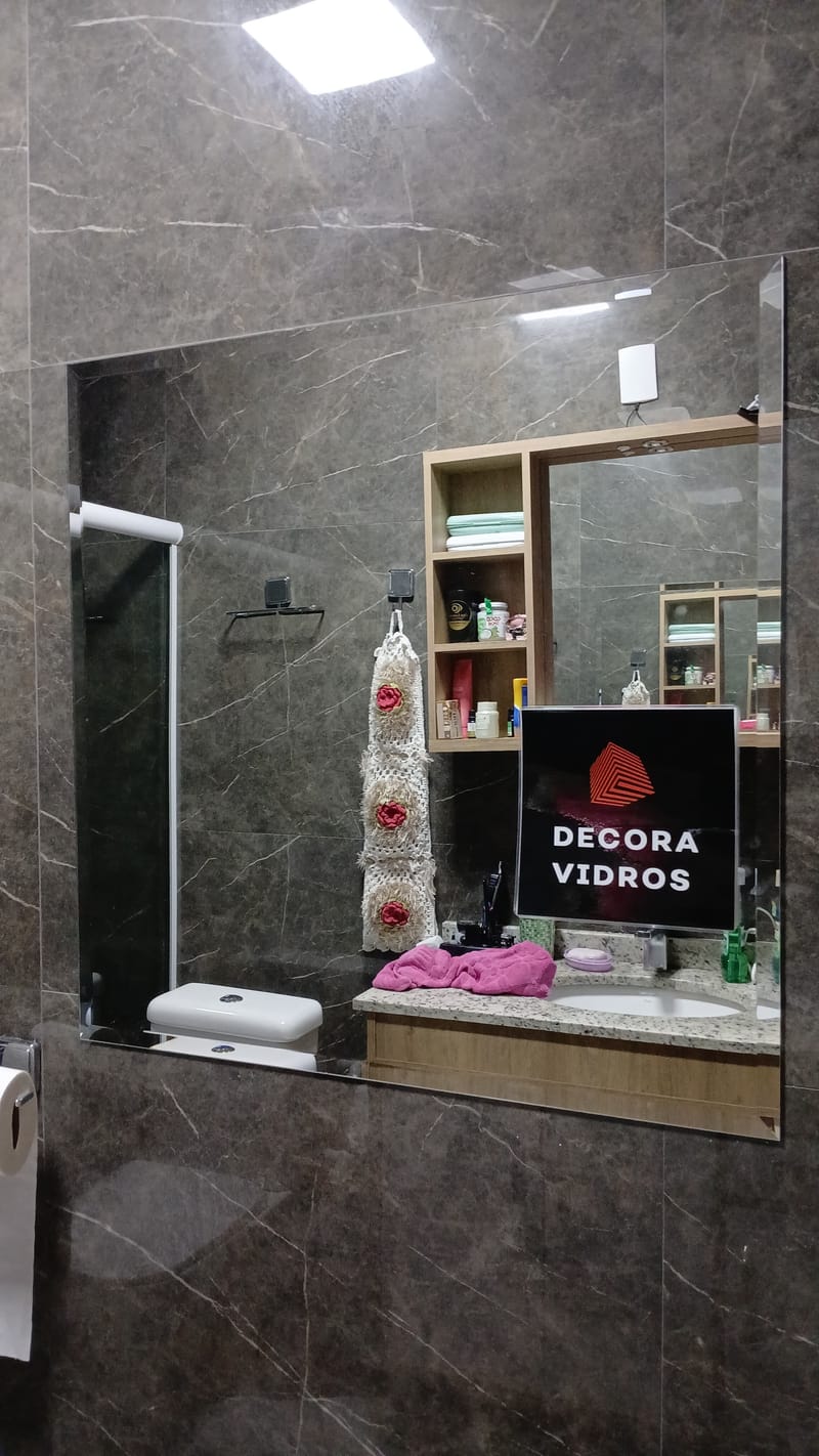 Painéis de Espelhos com Bisotê em Florianópolis 