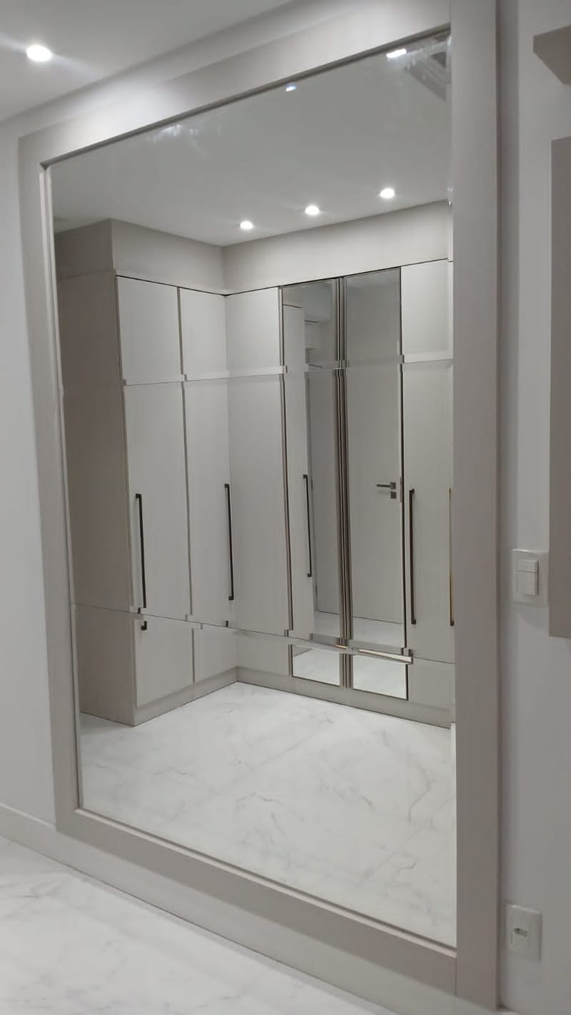 Painéis de Espelhos com Bisotê em Florianópolis 